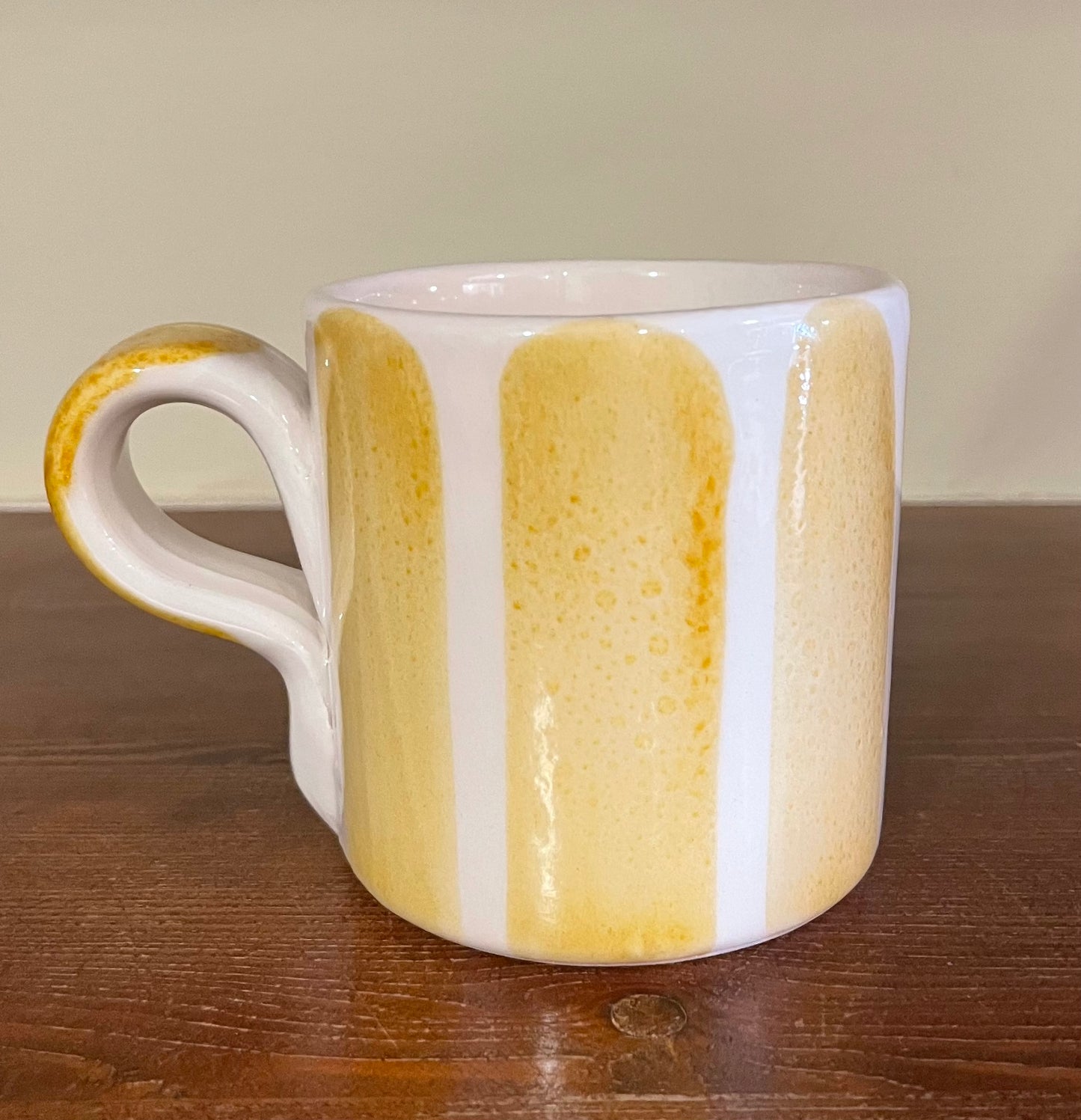 Yellow medium cup