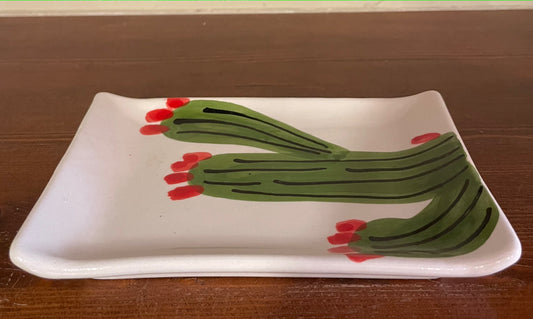 Cactus small ceramic plate II