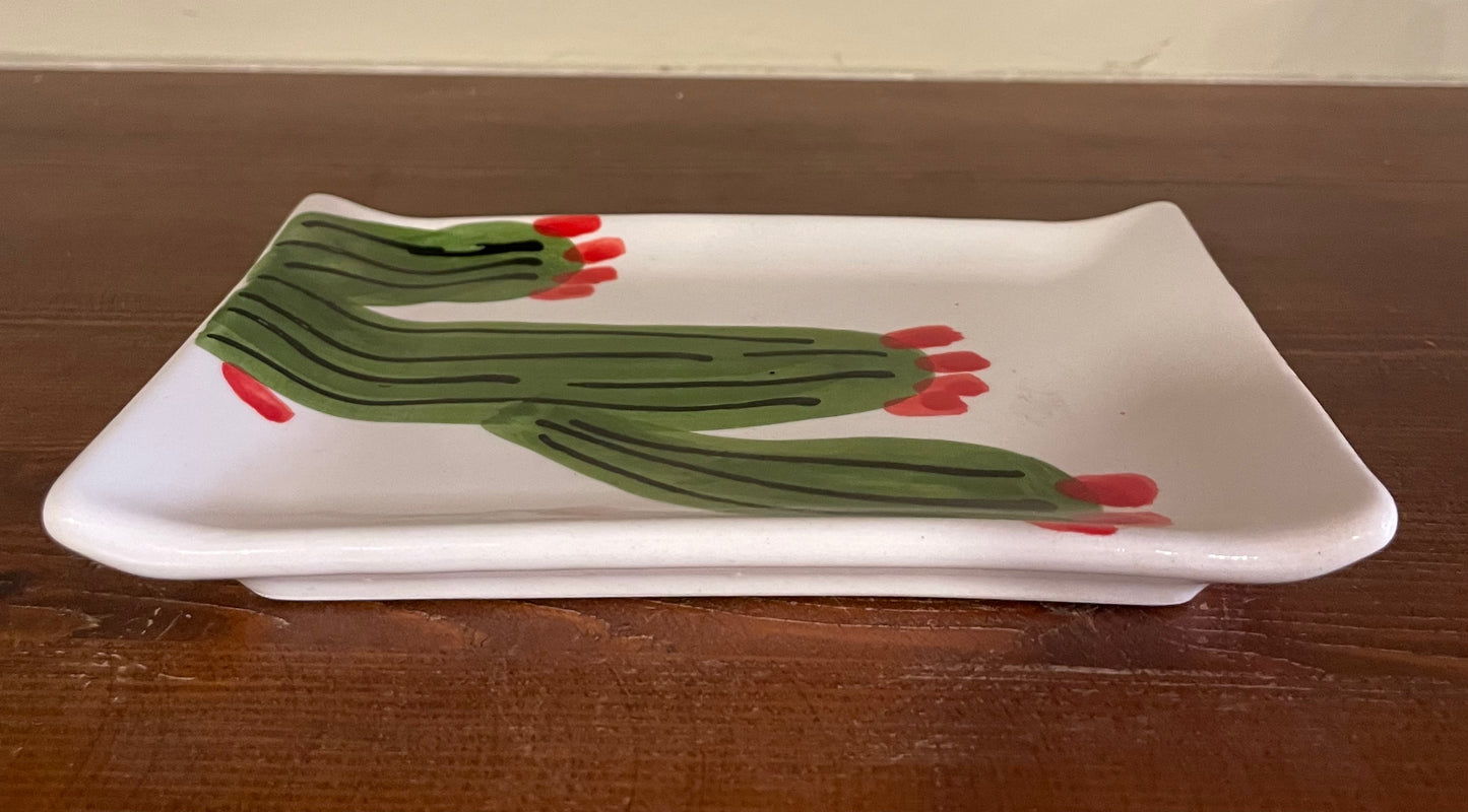 Cactus small ceramic plate II