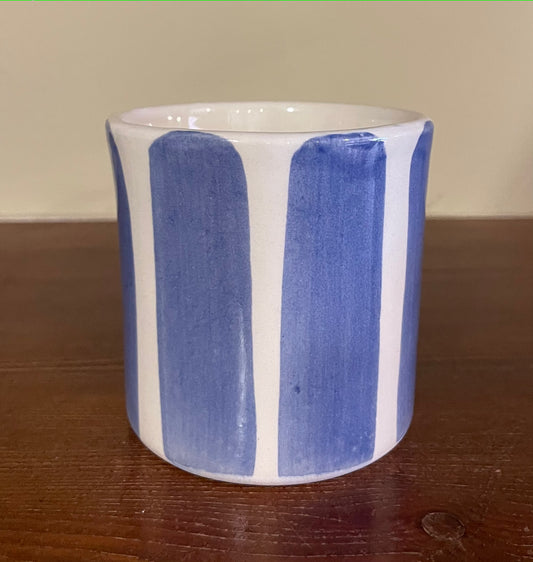 Blue medium cup