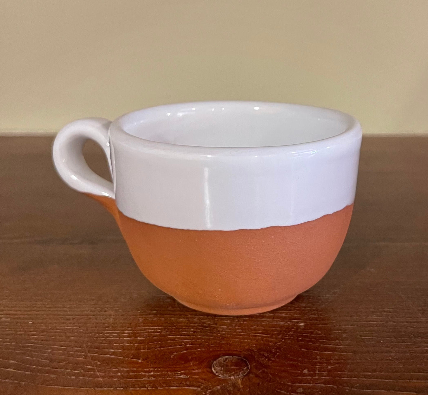 White coffee cup