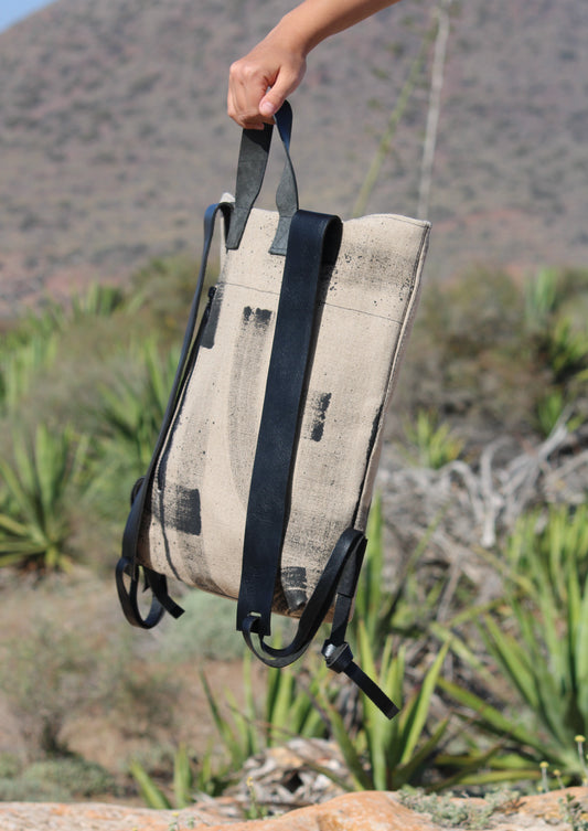 Cordura Painted Backpack Canapa