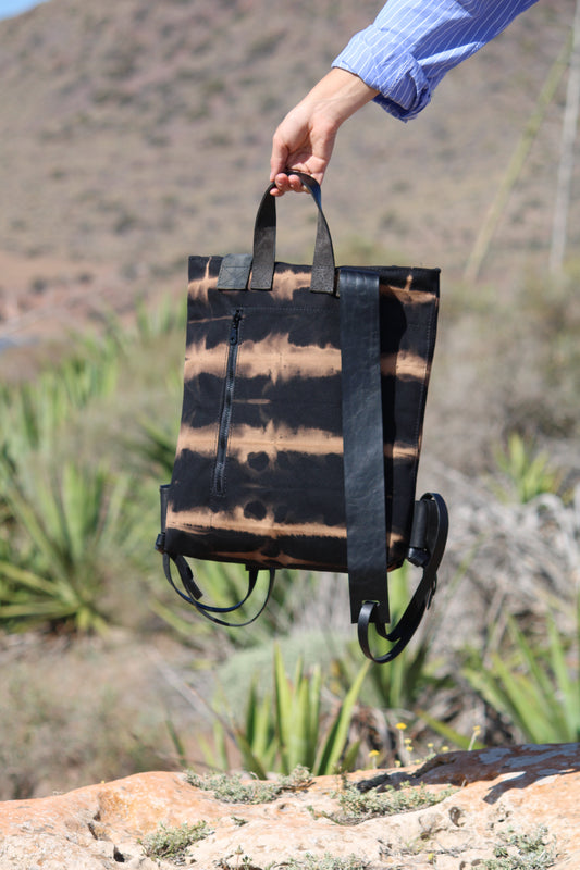 Cordura Tie-Dye Tiger Backpack