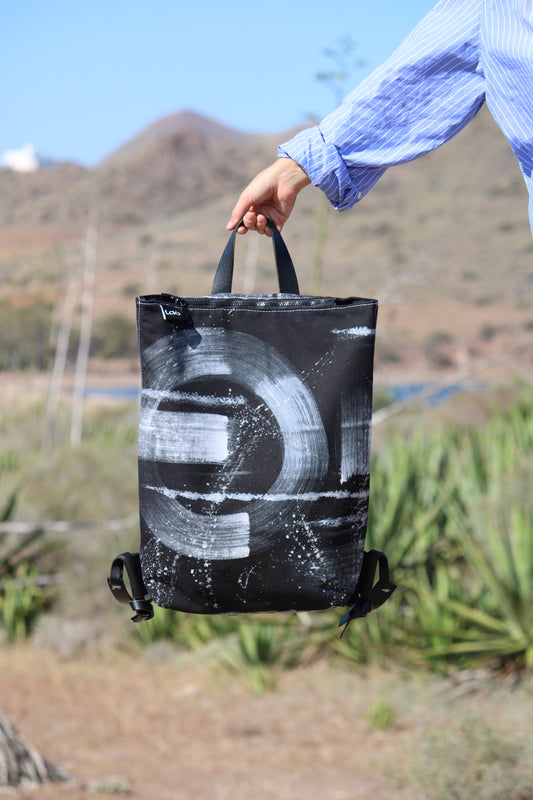 Cotton Painted Backpack Maxi