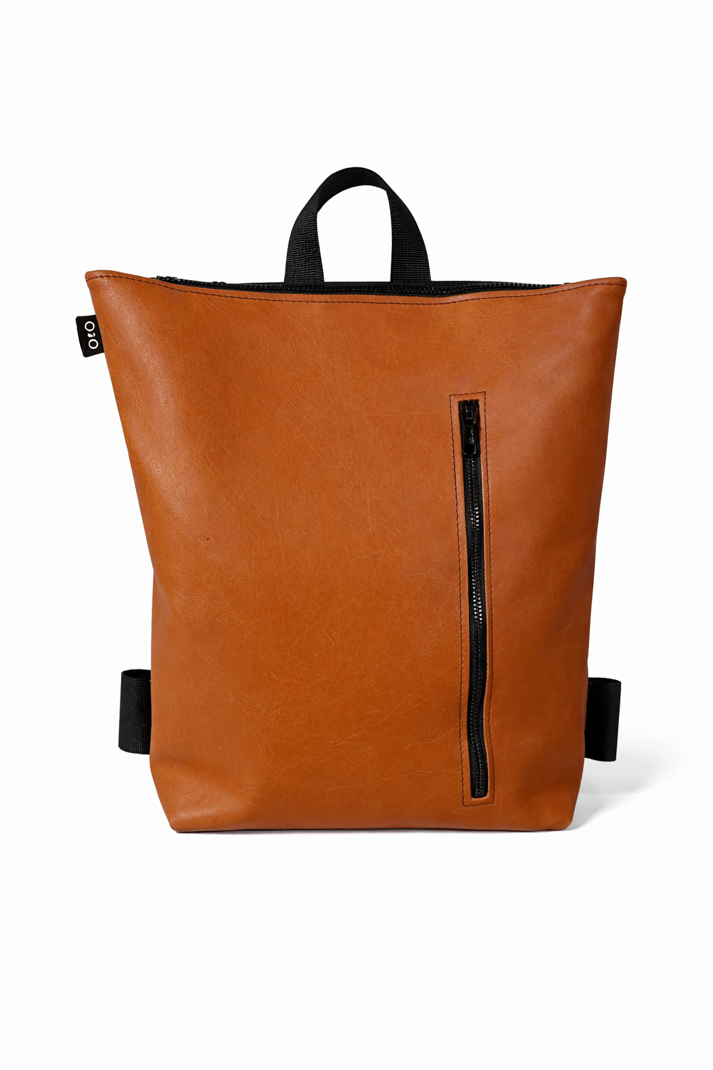 Lederrucksack „komplett zu öffnen“
