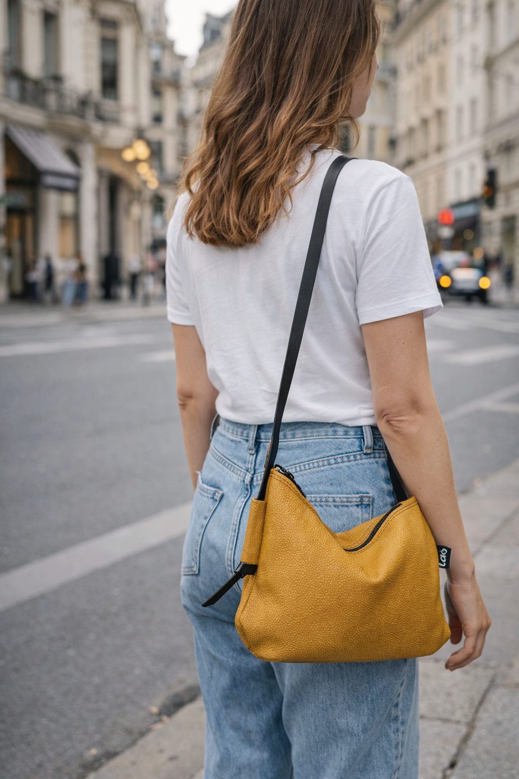 Minitasche aus Leder