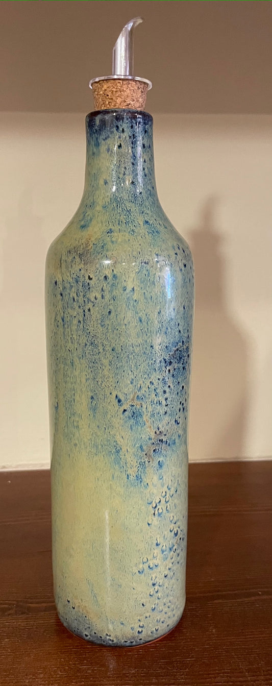 Green Oil Bottle