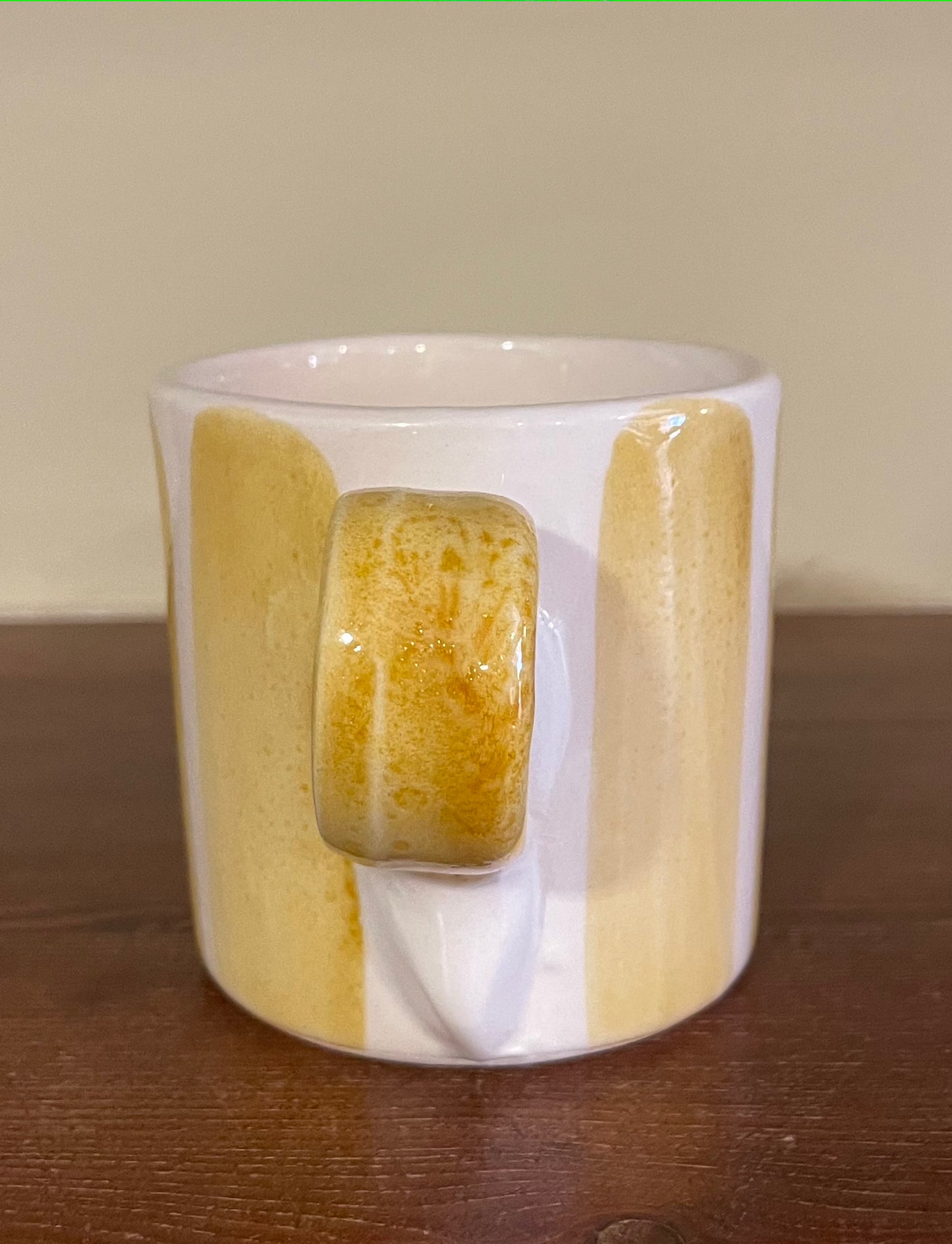 Yellow medium cup