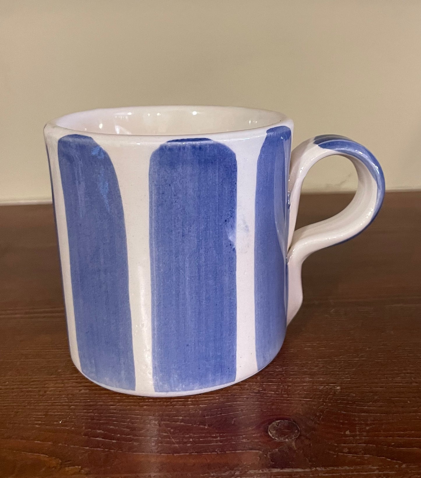 Blue medium cup
