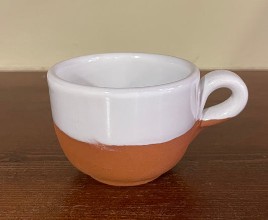 White coffee cup