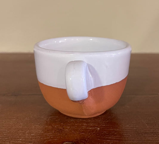 White coffee cup