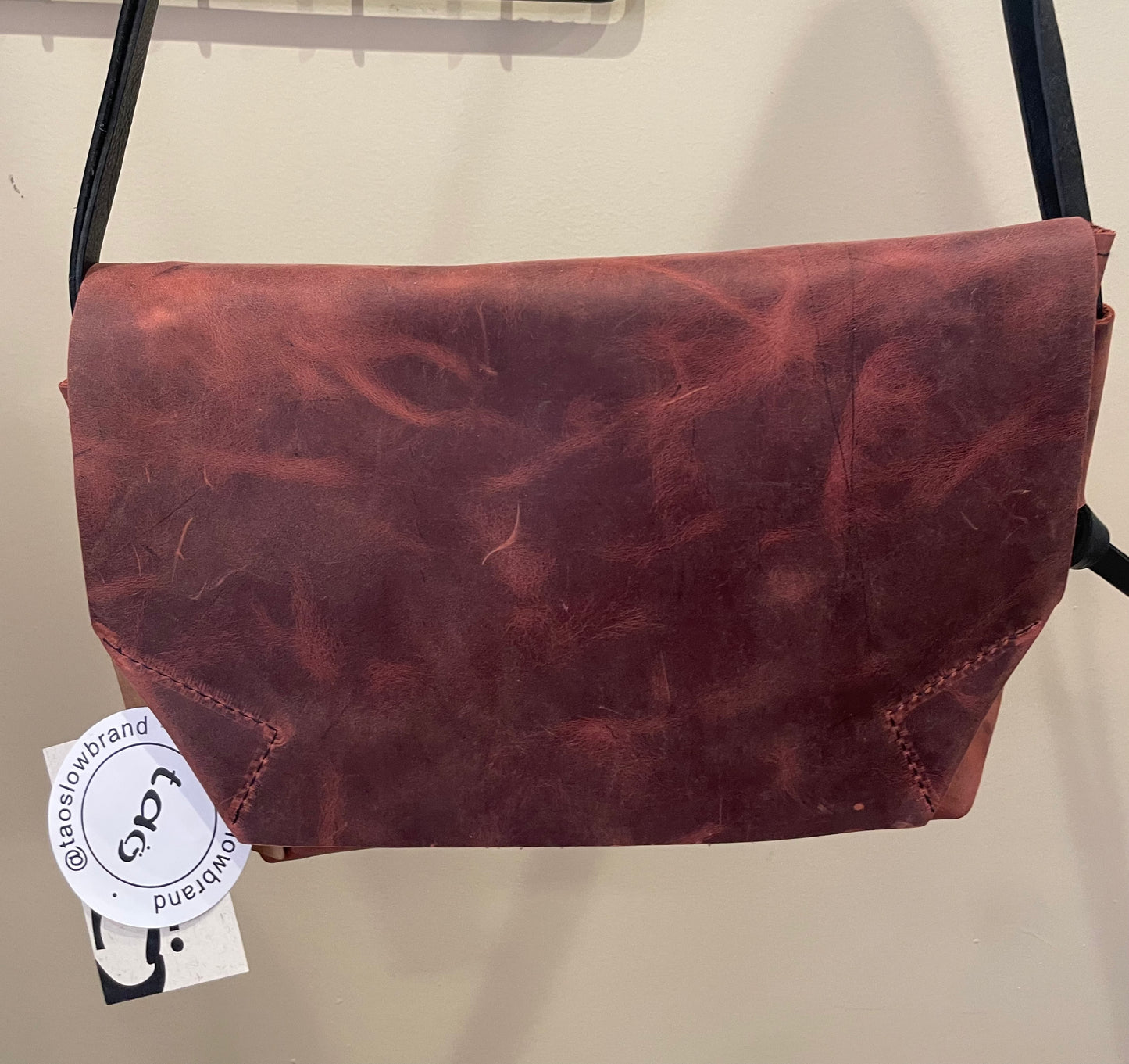 Leather Minibag Red
