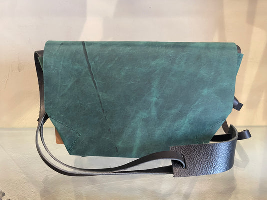 Leather Minibag Green