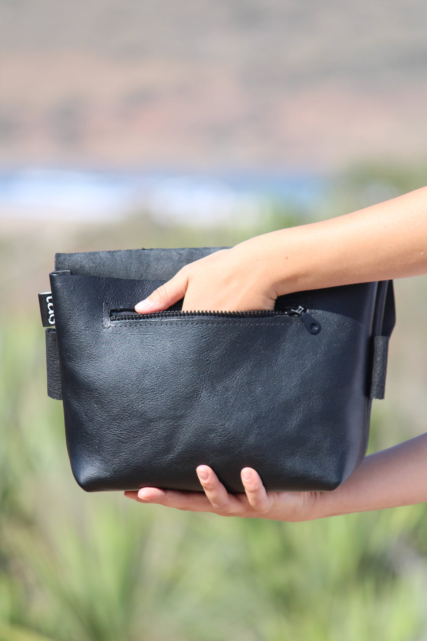 Leather Minibag Black