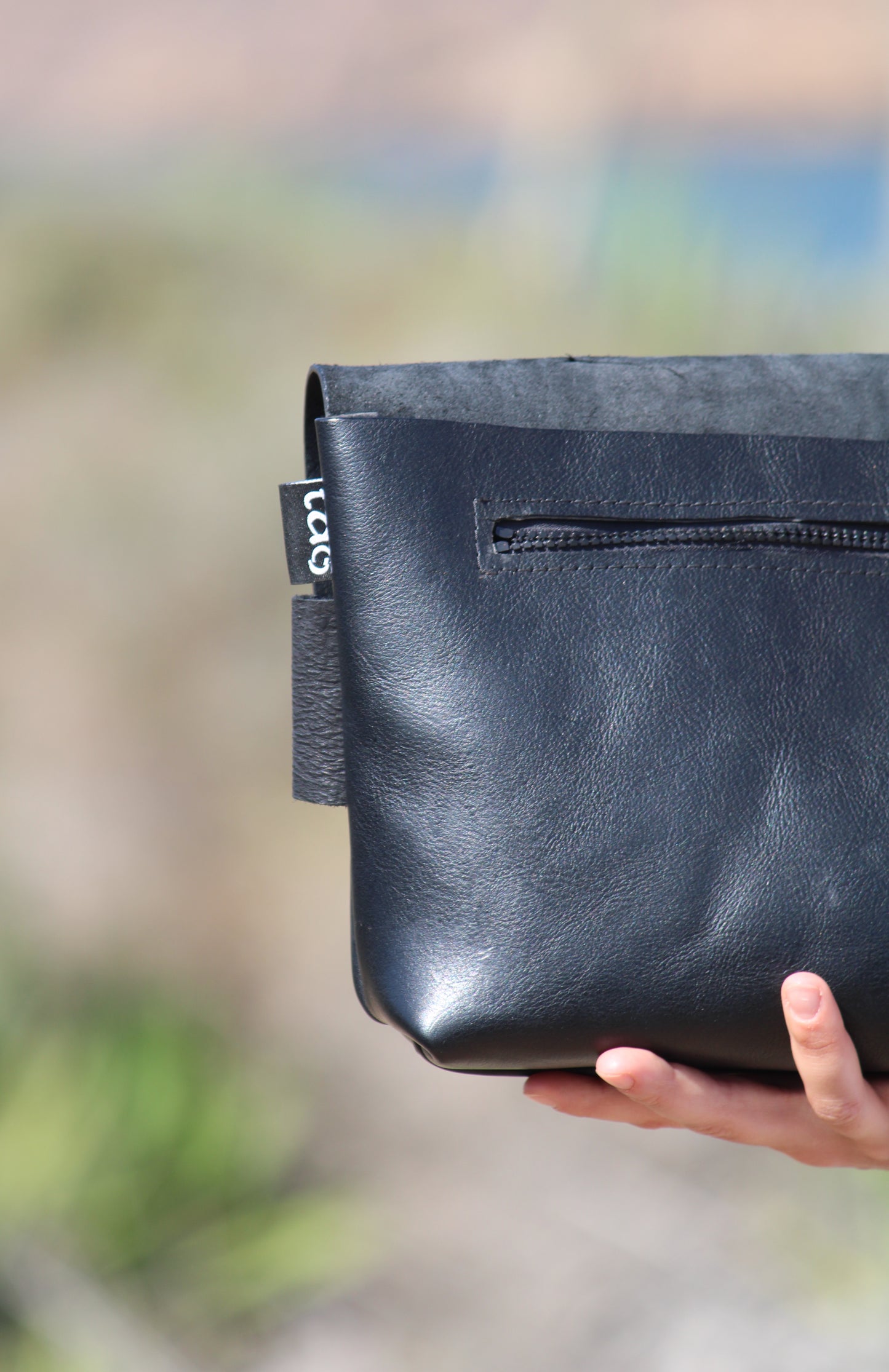 Leather Minibag Black