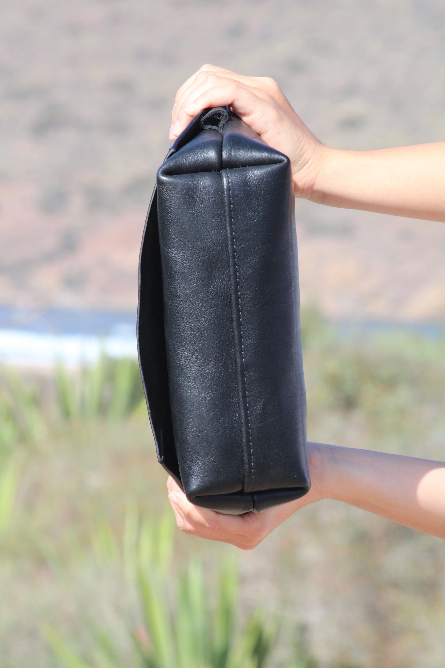 Leather Minibag Black