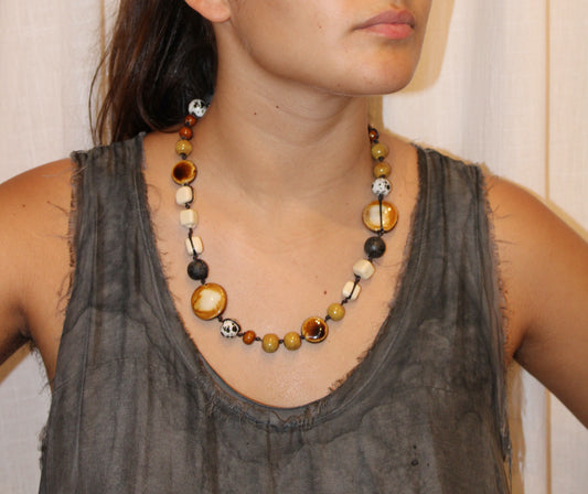 COLLANA MACRAME TAO