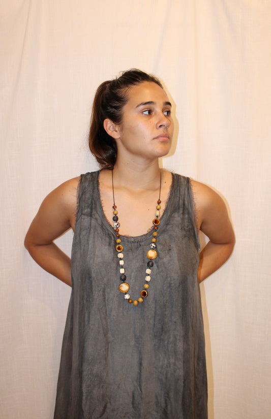 COLLANA MACRAME TAO