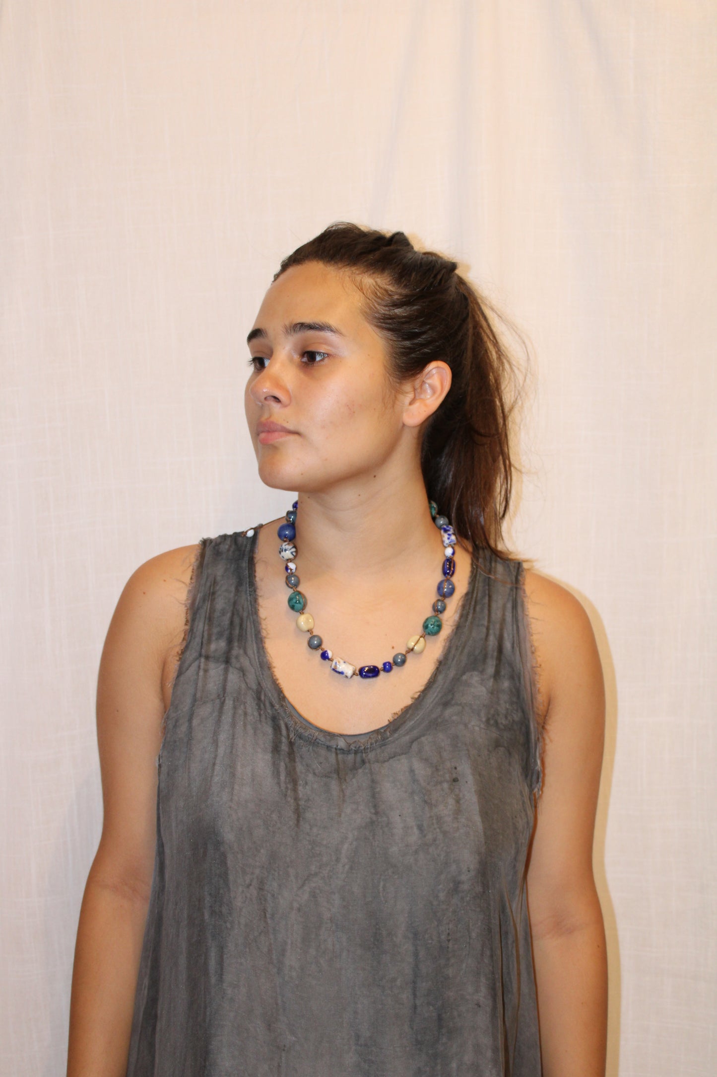 COLLANA MACRAME TAO
