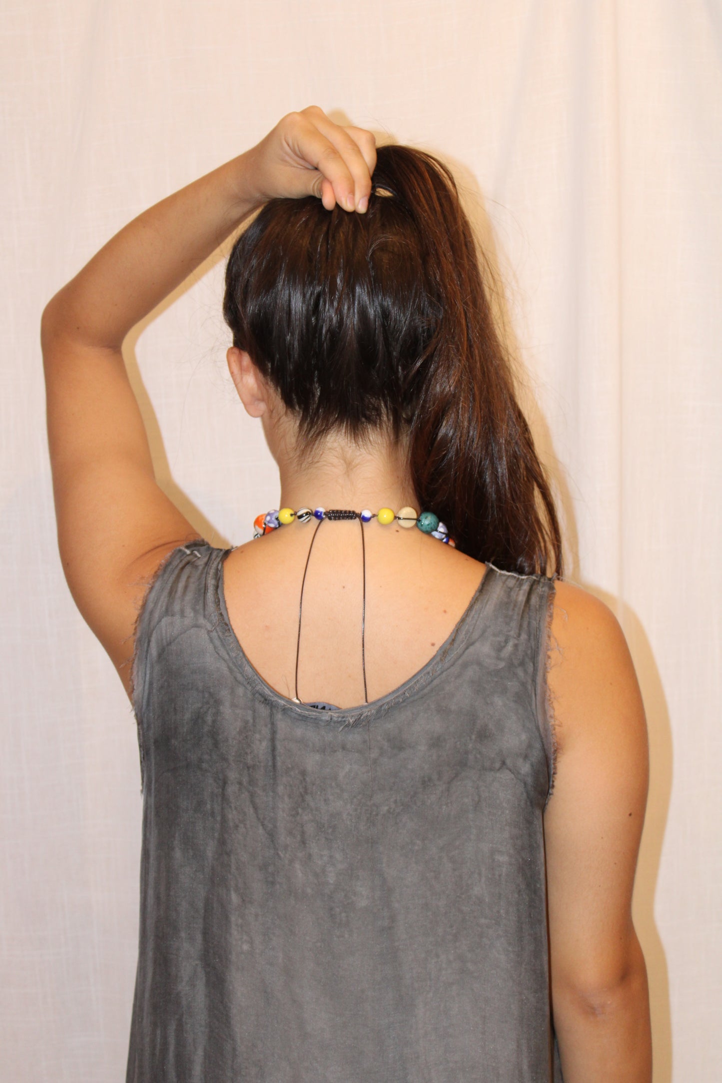 COLLANA MACRAME TAO