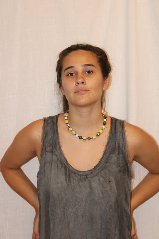 COLLANA MACRAME TAO