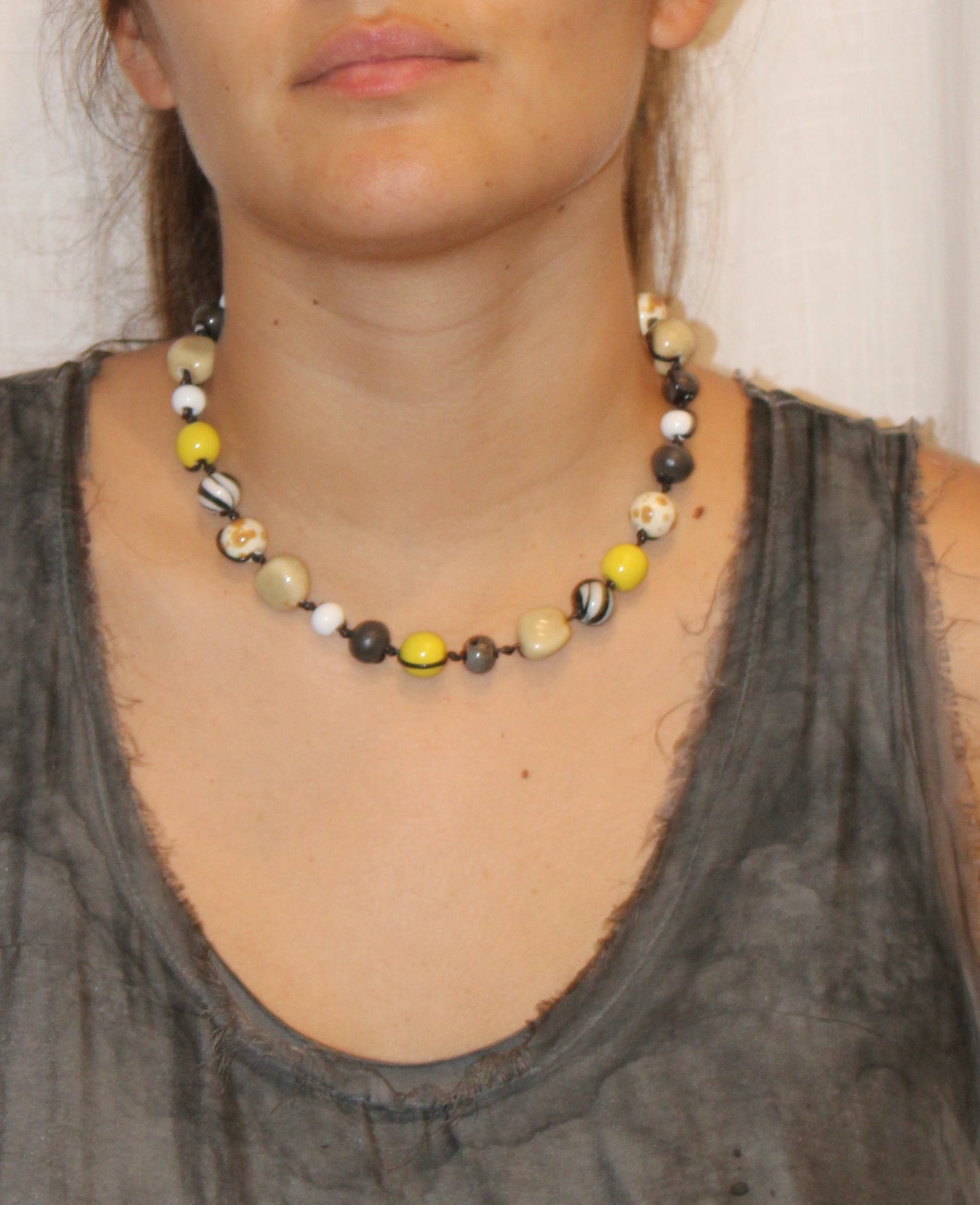 COLLANA MACRAME TAO