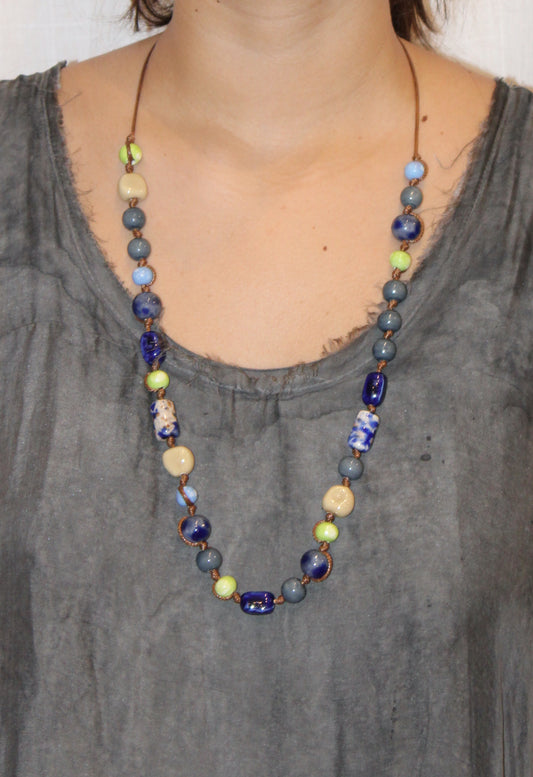 COLLANA MACRAME TAO