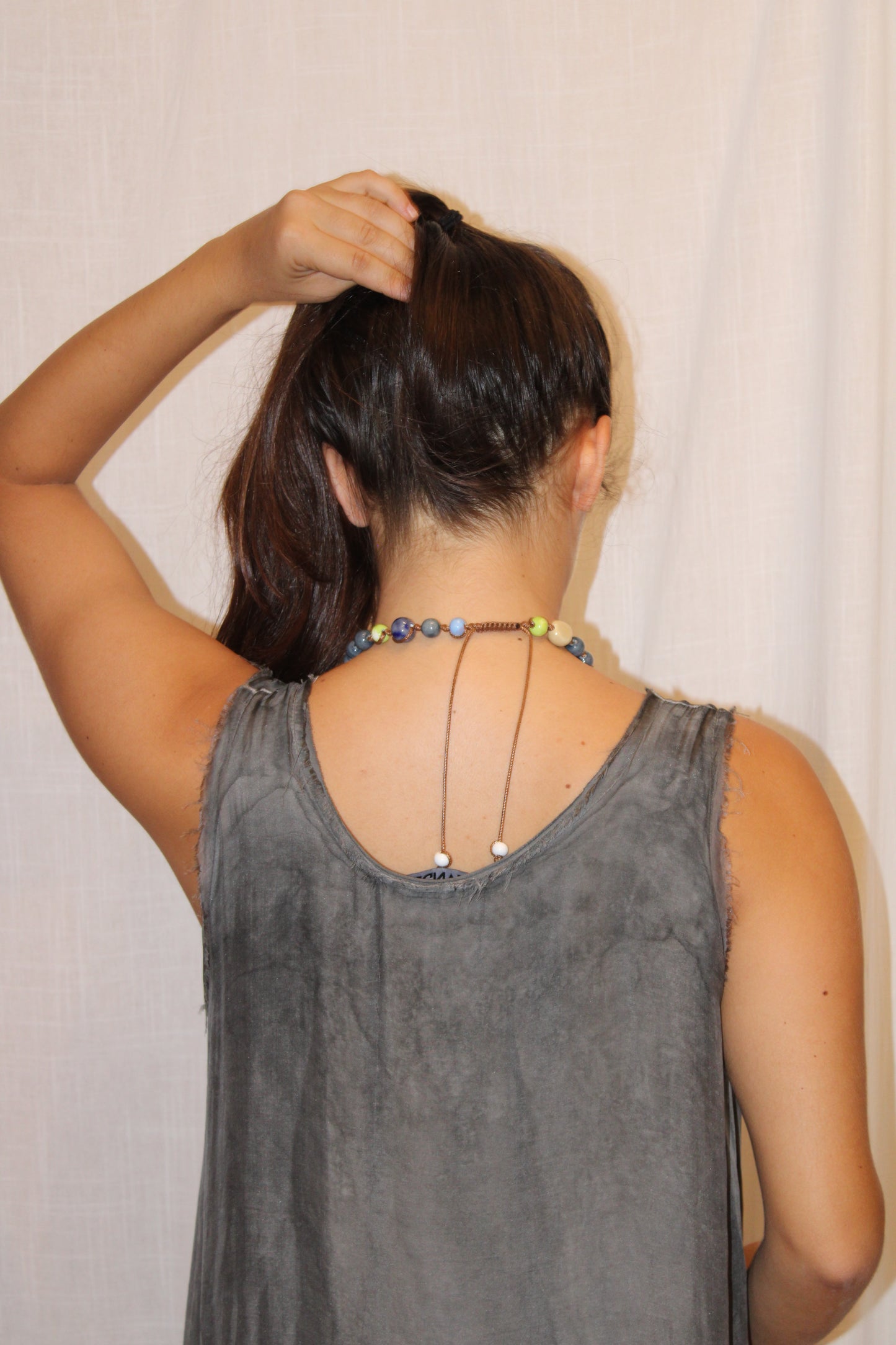 COLLANA MACRAME TAO